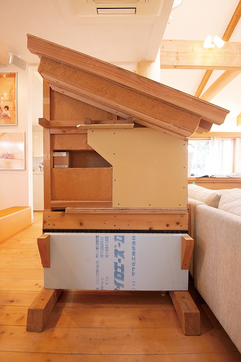 スペースマイン_モデルハウス_十津川村ウッドファイバー