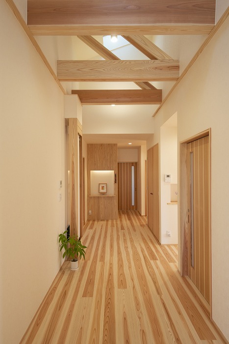 スペースマイン_平屋_廊下
